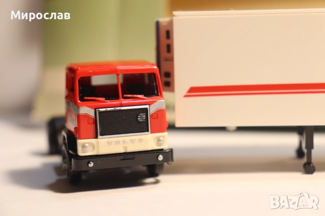 AMW 1:87 H0 VOLVO КАМИОН ТИР МОДЕЛ КОЛИЧКА, снимка 10 - Колекции - 52552929