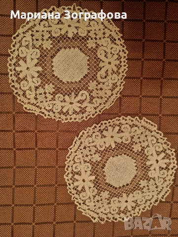 Възглавници "Българска бродерия" 5 модела, - Гоблен, модел от сп. "Burda", - Плетива на 1 кука 7 бр., снимка 18 - Антикварни и старинни предмети - 48893667