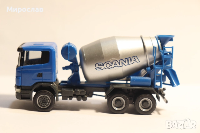 HERPA?? WIKING ?? H0 1/87 SCANIA БЕТОНОВОЗ КАМИОН МОДЕЛ