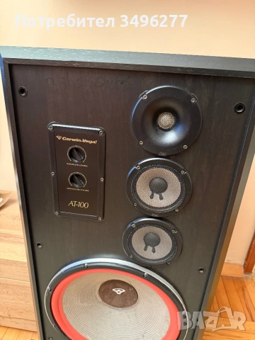 Тонколони Cerwin Vega AT-100, снимка 3 - Тонколони - 54018432