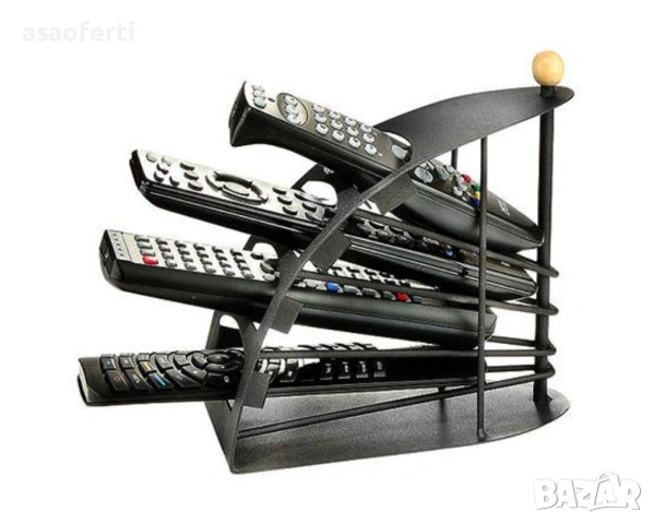 ​📺 Практичен Метален Органайзер за Дистанционни Управления (Remote Organizer), снимка 3 - Стойки, 3D очила, аксесоари - 53105479