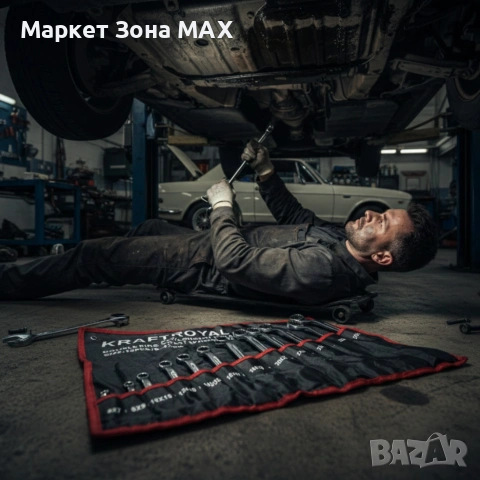 Здрав комплект ключове лули KraftRoyal 6–32 mm, снимка 7 - Други инструменти - 53503185