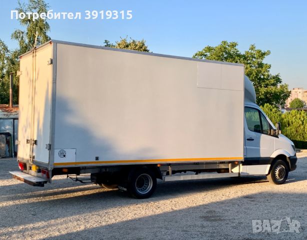 Mercedes Sprinter 513CDI - 5.10м ДЪЛЖИНА* МАКСИ* 12 ЕВРОПАЛЕТА* FACE* EURO 6, снимка 6 - Камиони - 46656668