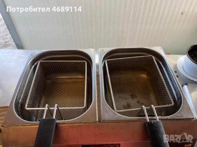 Газов двоен фритюрник използван, снимка 2 - Фритюрници - 52866257