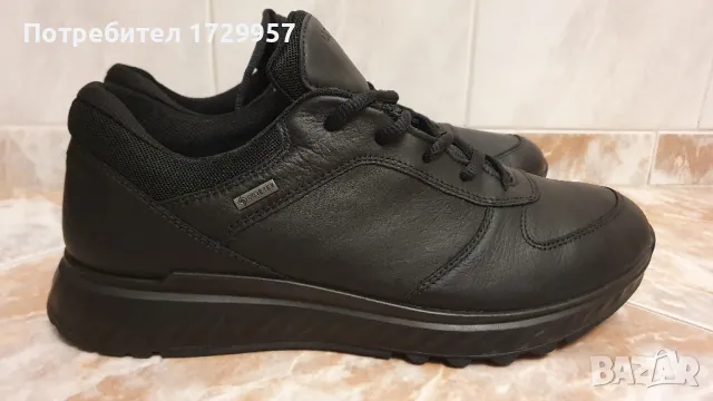 ECCO Exostride Leather Gore-Tex Номер-43, снимка 14 - Ежедневни обувки - 47658750