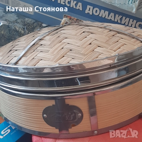 Бамбукова съдинка за затопляне на пара