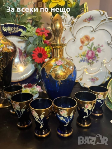 Murano Italy  Circa 1960 - “ Изящният в кобалт” Код P1940, снимка 6 - Декорация за дома - 53731824