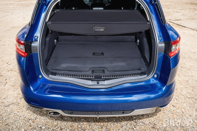 Щора за багажник Renault Megane IV Kombi 2016–2024, черна, алуминий и PVC