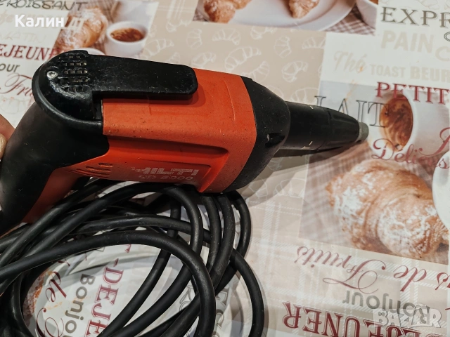 Hilti sd 5000 винтоверт за гипсокартон., снимка 3 - Винтоверти - 49638055