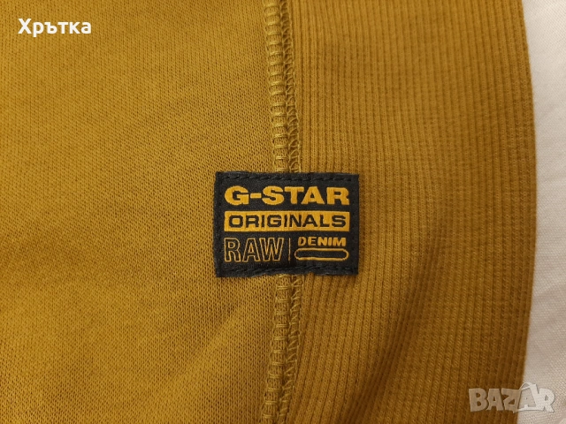 G-Star Premium Core Hoodie - Оригинално мъжко горнище размер S, снимка 8 - Спортни дрехи, екипи - 53928219