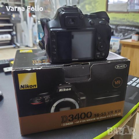 Nikon D3400 Тяло без обектив, снимка 11 - Фотоапарати - 46201997