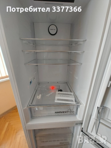 061011 нов Хладилник с долен фризер BEKO B3RCNA 364 HXBR 186.50 см, снимка 11 - Хладилници - 52930245