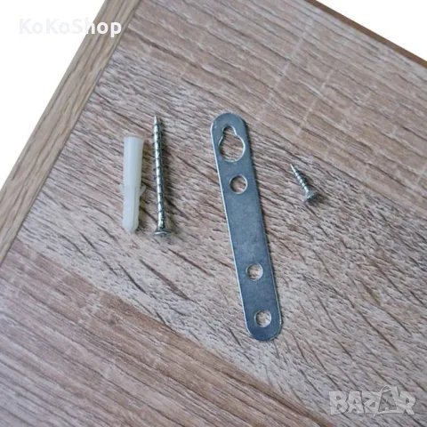 Етажерка дъб сонома-30x23.5x89 см./етажерка библиотека/етажерка, снимка 3 - Етажерки - 49690104