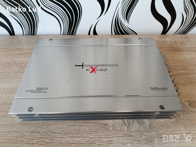 Усилвател Excalibur X600.4, снимка 2 - Ресийвъри, усилватели, смесителни пултове - 53694821