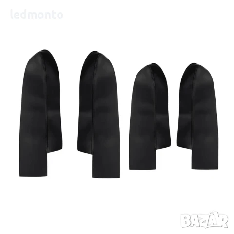 Кожени облицовки за дръжки Honda CR-V 2007-2011 – Комплект 4 броя, черен или бежов цвят, снимка 5 - Части - 50621606