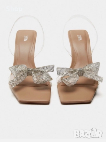 👛 Сандали на ток на Zara 