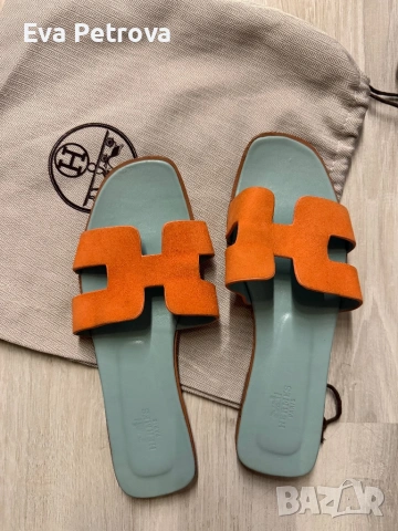 Hermes Oran дамски чехли 38, снимка 3 - Чехли - 53812102