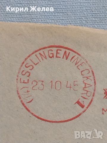 Два стари пощенски пликове с марки и печати Германия за КОЛЕКЦИЯ ДЕКОРАЦИЯ 46096, снимка 6 - Филателия - 46397752