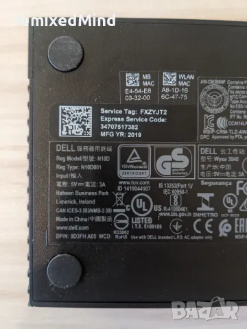 Dell Wyse 3040, снимка 2 - Работни компютри - 48006968