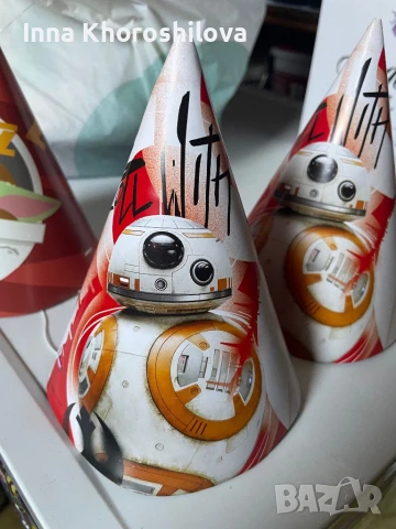 Комплект аксесоари за парти Star Wars мнотоцветен, снимка 4 - Декорация - 51258015