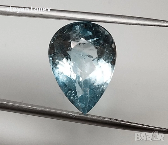 Аквамарин с форма капка и светло син цвят 8.40! Нов!, снимка 10 - Други - 51648495