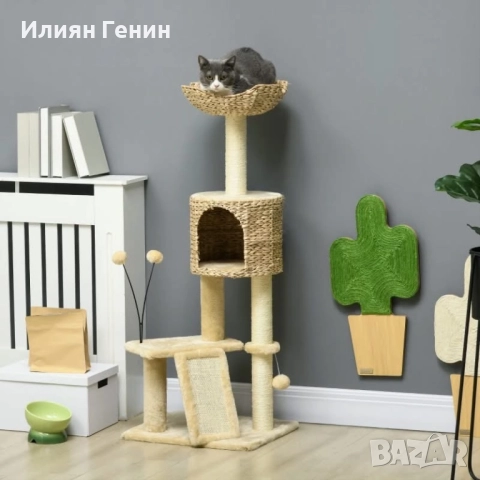 Дърво за котки с пещера, снимка 10 - За котки - 52633388