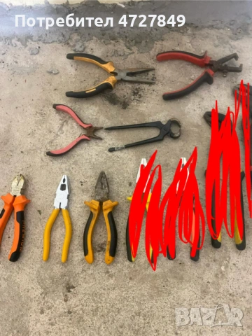 Спешно! Комплект клещи и раздвижни ключове – 10 части – Пълен комплект, снимка 3 - Други инструменти - 53377188