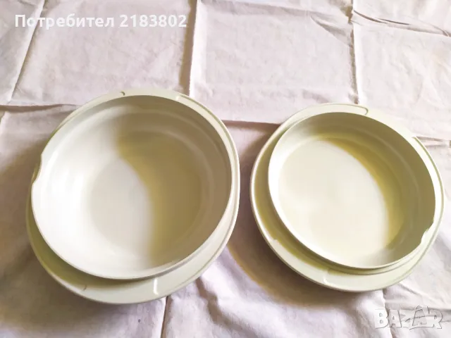 Сет купи Tupperware 1L + 0,750, снимка 1 - Кутии за храна - 47158922