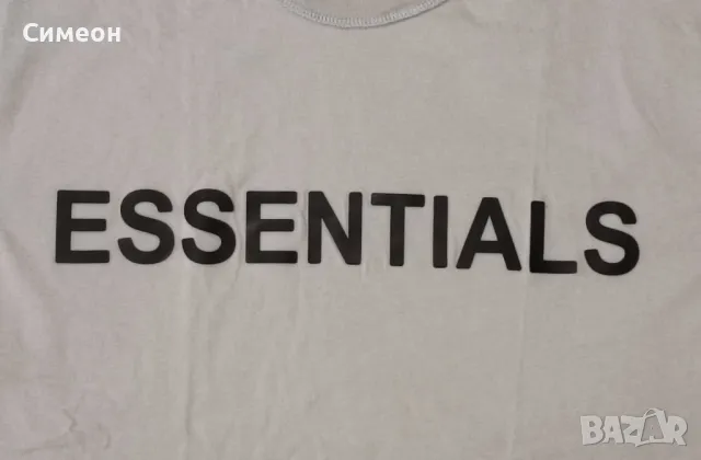 Essentials Fear of God T-shirt оригинална памучна тениска XL, снимка 4 - Тениски - 48111731