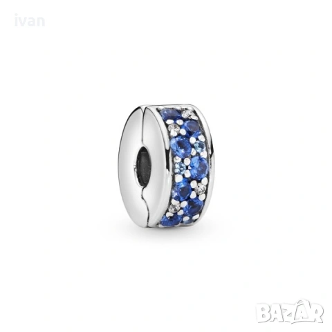 Pandora оригинален сребърен клипс добавка за гривна , снимка 2 - Гривни - 53074407