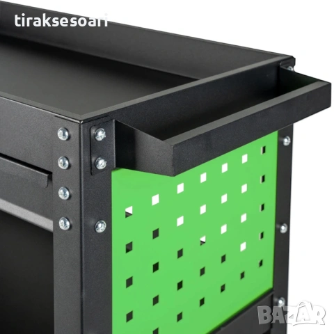 Професионална количка за инстументи с три рафта и чекмедже HAWEK PRO, снимка 6 - Други инструменти - 53102030