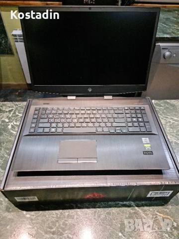 HP OMEN 17 ( 17-CB1001NU ) RTX 2080 SUPER, 32GB RAM, i7-10750H 5 GHz, снимка 7 - Лаптопи за игри - 51640479
