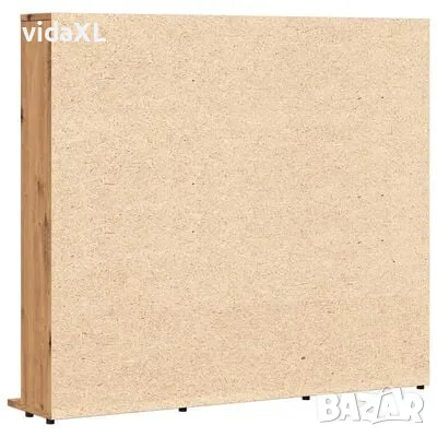 vidaXL CD шкаф Artisan Oak 100x23x89,5 cm Инженерна дървесина（SKU:856001）, снимка 4 - Шкафове - 49314843