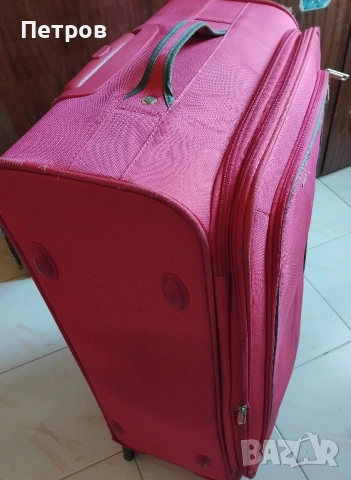 Голям (28") куфар 71 x 46 x 30 см, марка My Travel, снимка 2 - Куфари - 53682711