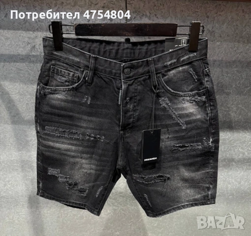 Най-високо качество мъжки къси дънки Dsquared, снимка 11 - Къси панталони - 53709209