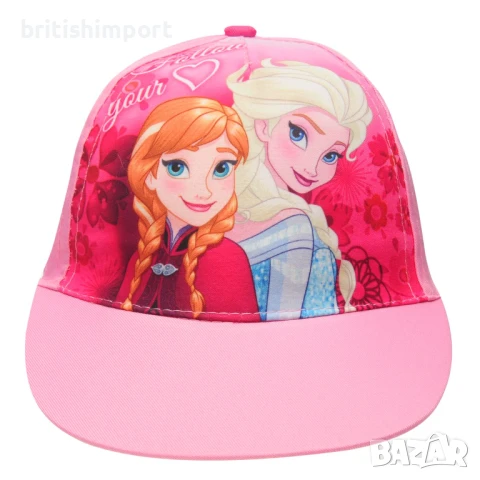 Детска шапка Frozen, 52 и 54 размер, снимка 2 - Шапки, шалове и ръкавици - 51429429