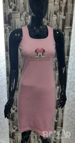 рокли louis vuitton pinko, снимка 9 - Рокли - 51142070