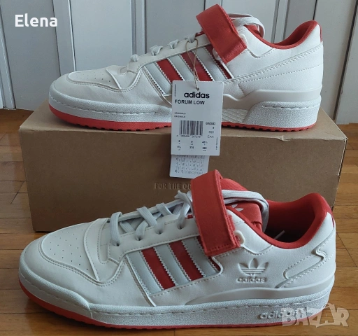Adidas Forum Low – чисто нови с етикет, Originals, №43.5, снимка 4 - Маратонки - 53086056