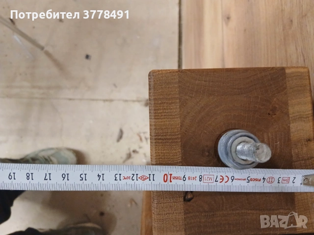 Масивна дъбова маса., снимка 9 - Маси - 53941998