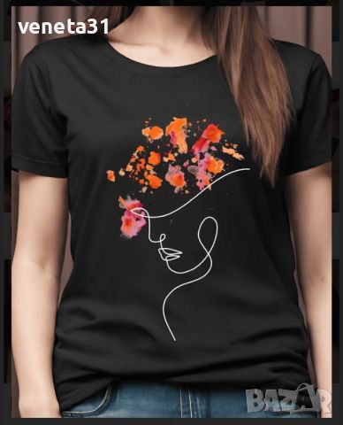 Дамски Art блузи с къс ръкав , снимка 8 - Тениски - 45625930
