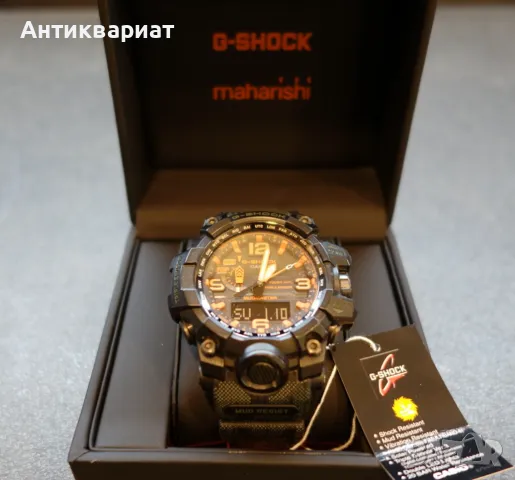 Топ модел Casio G-Shock Mudmaster Maharishi GWG-1000MH, снимка 8 - Мъжки - 48927523