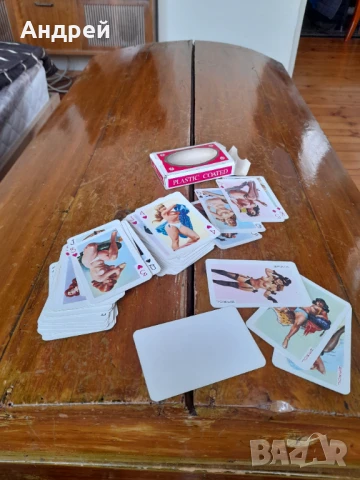 Стари Еротични карти за игра #19, снимка 5 - Други ценни предмети - 51066509