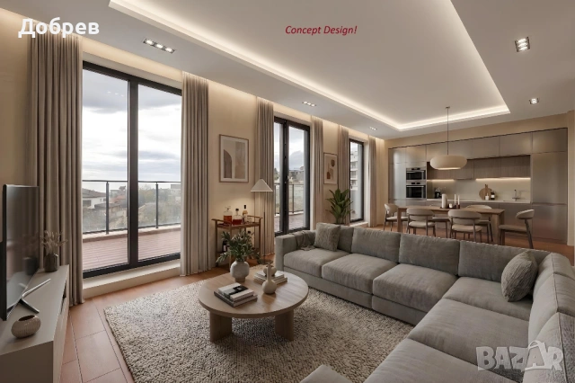 3 стаен/ морска панорама/ ОТ СОБСТВЕНИК без комисионна