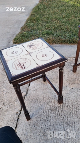 Масички с плочки-3бр, снимка 8 - Маси - 53254103