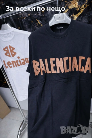 Balenciaga Мъжка Тениска👕Мъжка Блуза С Къс Ръкав Баленсиага - Различни Цветове Код Модерно, снимка 2 - Тениски - 53462760