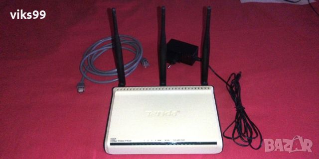 Wi-Fi Рутер Tenda W303R - 300 Mbit/s, снимка 2 - Рутери - 43739757