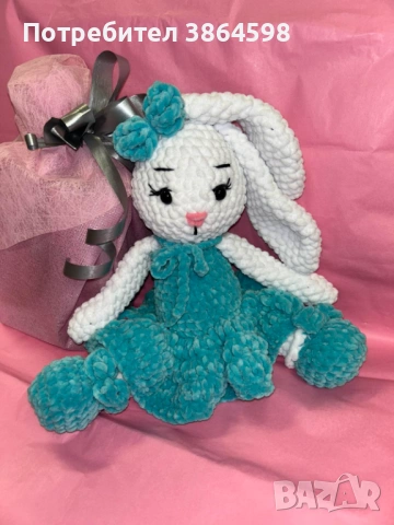 Плетени играчки мече и зайчета, снимка 9 - Плюшени играчки - 53731709