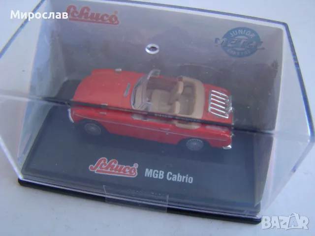 1:72 SCHUCO MGB CABRIO КОЛИЧКА МОДЕЛ ИГРАЧКА, снимка 3 - Колекции - 48025829