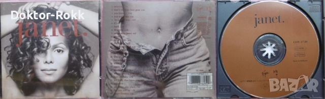 Janet Jackson + The Jacksons - оригинални дискове, снимка 2 - CD дискове - 47273460