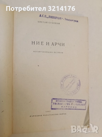 Ние и Арчи. Екскурзоводска история - Цветан Стоянов